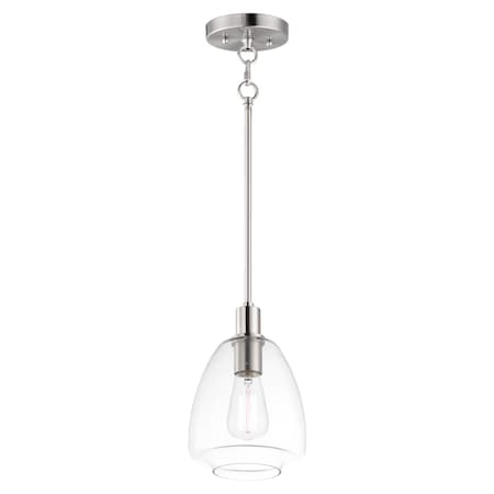 Maxim Lighting Babylon 1-Light Pendant 11112CLSN